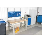 Kép 7/7 - Munkapad acél munkalappal 1600 mm